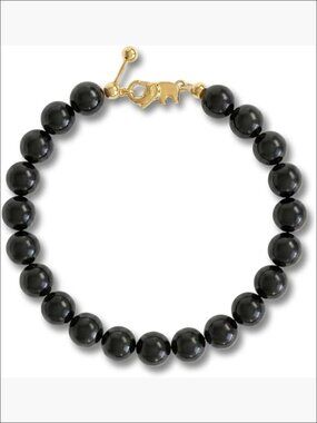 DIY Crystal Bracelet Kit with Natural Gemstone Beads on 14k Gold Plated Chain